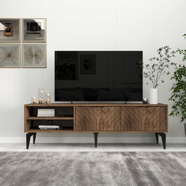 Hanah Home Soporte de TV Regina - Nogal
